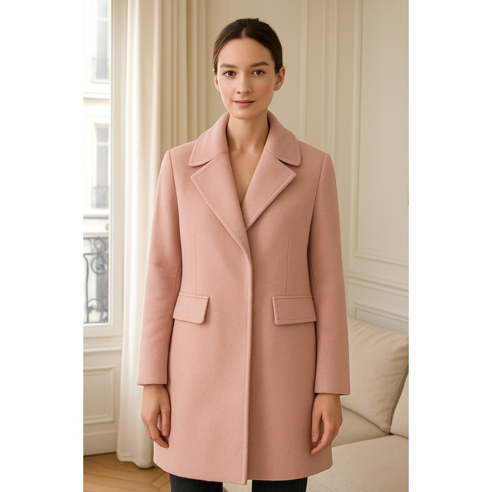 Badgley Mischka Timeless Coat in Pink sz‎ M